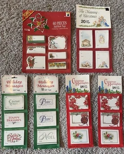 Vintage Geschenkanhänger Weihnachten 152 Stück The Paper Magic Group USA Feiertage NEU - Bild 1 von 7