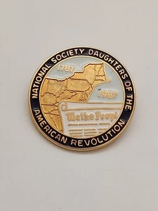 National Society Daughters of the American Revolution 1787- 1987 JE CALDWELL GF - Picture 1 of 6