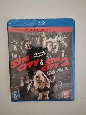 Sin City & Sin City 2: A Dame to Kill For – 2 Movie Set (Blu-ray, 2016) – Sealed - Image 1 of 2