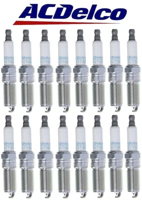 For Suzuki Saturn Pontiac Oldsmobile ACDELCO OEM Spark Plug 16PCS 12627160 - Image 1 of 4
