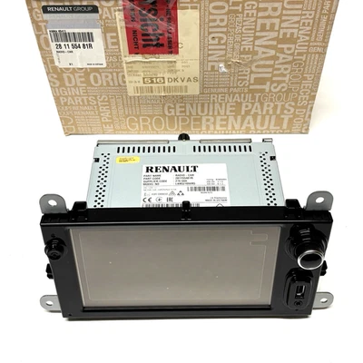 Original Renault Clio IV Car Radio Navigation USB Mit Code LAN5210WR5 281155481R - Image 1 of 4
