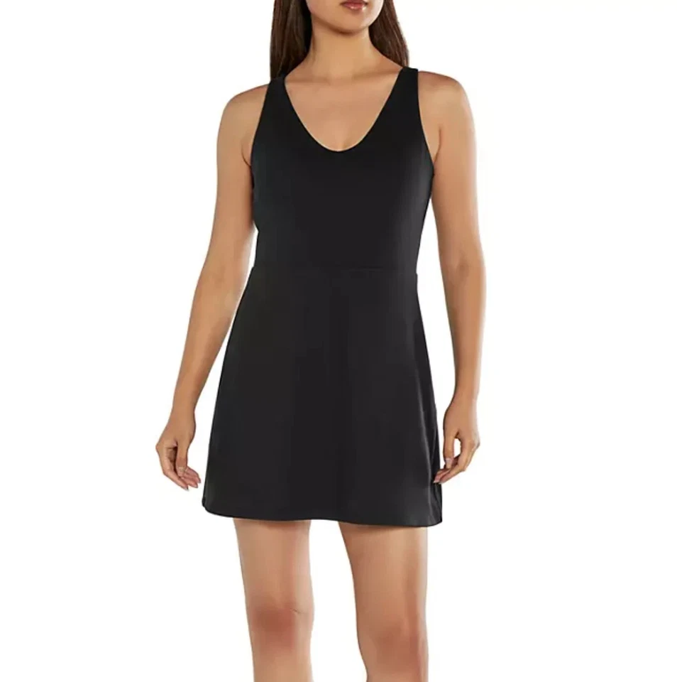 GapFit Women's Active Tank Dress Size XXL Black