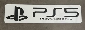 Insegna Alluminio PlayStation 5 PS5 - Retro Console Logo Display - Grado Collezionisti - Foto 1 di 2