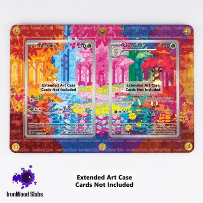 Estuche de arte extendido Deerling 165/162 Sawsbuck 166/162 IR Pokemon Foto 1 de 4