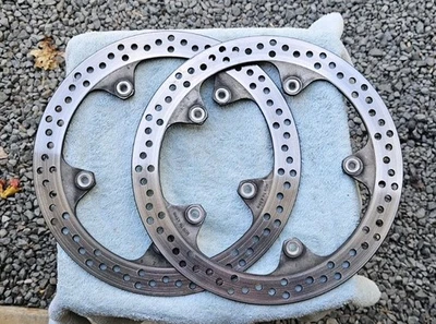 Rotor de freio a disco roda dianteira 2011-2015 BMW K1600 GT / GTL ótima forma veja fotos - Imagem 1 de 4