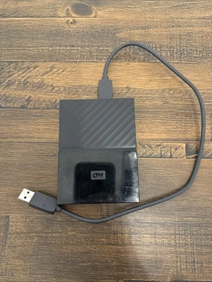 WD My Passport For Mac 1TB External Portable Storage USB 3.0 Hard Drive Tested! - Image 1 of 3