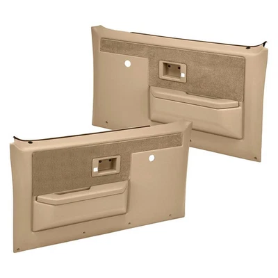 For GMC K1500 81 Coverlay Front Driver & Passenger Side Door Panel Set Foto 1 de 3