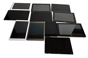 Tablet joblot of 24 units for spares repairs Samsung lenovo huawei Sony - Picture 1 of 6
