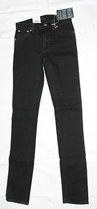 Nudie Jeans Thin Finn low yoke Skinny Leg In Black 100% Authentic! Unisex - Picture 1 of 8