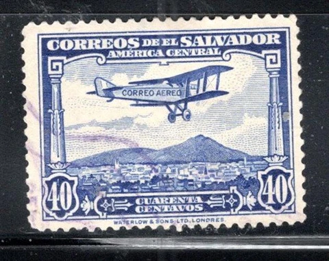 EL SALVADOR LATIN AMERICA STAMPS USED  LOT  1385AY Cover