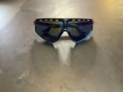 GAFAS DE SOL RUDY PROJECT DEFENDER 319 LENTE ESPEJO AZUL AQUA Y GRIS (35) Foto 1 de 4