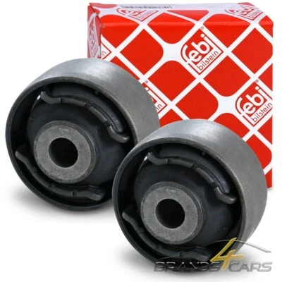 FEBI 2x QUERLENKERLAGER VORNE UNTEN HINTEN FÜR OPEL COMBO CORSA C MERIVA A TIGRA - Bild 1 von 4