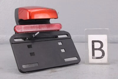 Harley Road Glide 2018 matrícula etiqueta soporte de montaje naranja lava Foto 1 de 4