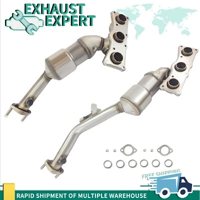 2X Convertidor catalítico para BMW X3 2007 2008 2009 2010 3,0 L ajuste directo Foto 1 de 4