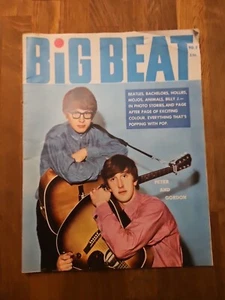 Big Beat Magazine 1964 No7 Peter and Gordon Cover - Imagen 1 de 7