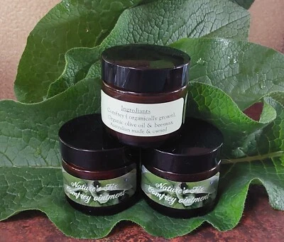 Organic Comfrey Ointment, Balm,Salve.  Australian made Folk Method, No Heat 60ml - image 1 of 3