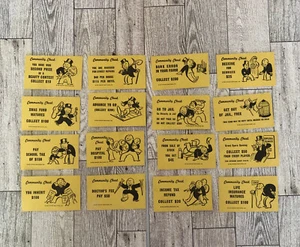 Parker Brothers Monopoly Community Chest Cards - Yellow Replacements You Choose - Picture 1 of 17
