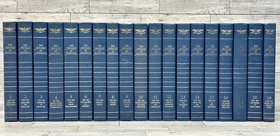 Анналы Америки 19 том книга набор 1968-1974 США история от 1493-1973 HC - Изображение 1 из 4