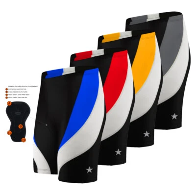 Cycling Shorts 3D Anti-Bac Padding All Day Men MTB Bike Padded Shorts Knicks - Image 1 of 4