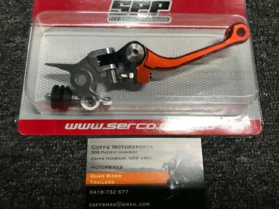 Palanca de freno plegable irrompible Orange SPP apta para KTM 65SX 2014 2015 2016 2017 2018 Foto 1 de 4