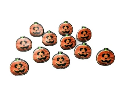 Juego de 11 Anillos Jack O'Lantern Jack Topper Pastel Calabaza Halloween Fiesta Suministro Foto 1 de 4
