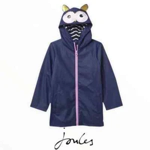 Kids/girls 5 - JOULES Riverside Owl Rain jacket / Character jacket / Rubber coat - Picture 1 of 10