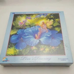 NUOVO RARO Sunsout Love's Dawning puzzle 500 pezzi Mary Baxter St. Clair - Foto 1 di 8