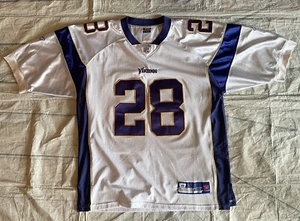 Reebok Minnesota Vikings Adrian Peterson #28 Jersey Sz 50 Multicolor - Picture 1 of 12