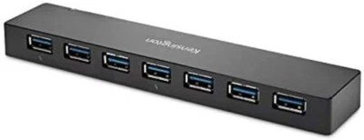 Kensington USB 3.0 7-Port Hub, Transfer Speeds up to 5 Gbps, Plug and Play - Image 1 of 4