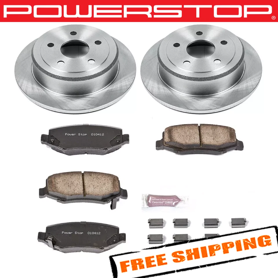 Комплект тормозов Power Stop 1-Click Autospecialty сменный для Jeep Wrangler JK 2018 года выпуска - Изображение 1 из 2