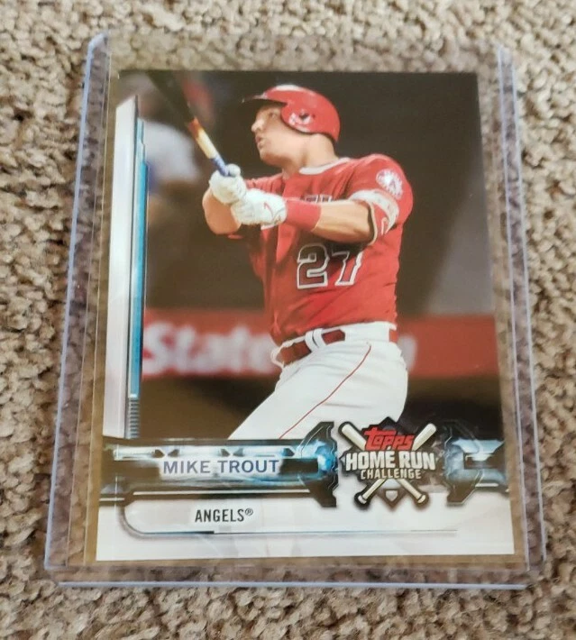 2018 Topps Home Run Challenge unscratched unredeemed Mike Trout HRC-MT Angels - Image 1 of 2