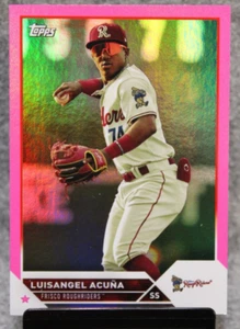2023 Topps Pro Debut Luisangel Acuna #PD-152 Fuchsia Foil /199 - Bild 1 von 3