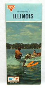 Conoco Illinois 1970 Road Map - Bild 1 von 6