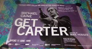 Get Carter 1999 BFI Release ORIGINAL Quad Poster gerollt UK 30x40 - Bild 1 von 7