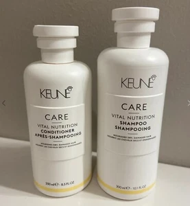 Keune Care VITAL NUTRITION Shampoo (10.1 oz) + Conditioner (8.5 oz) Combo SET - Picture 1 of 1