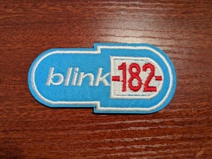 Blink 182 Patch Enema Of The State Rock Punk Emo Embroidered Iron On 1.5x 3” - Picture 1 of 3