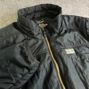 Chaqueta LL Bean para mujer Plus 3X negra ligera acolchada cremallera completa al aire libre - Imagen 1 de 9