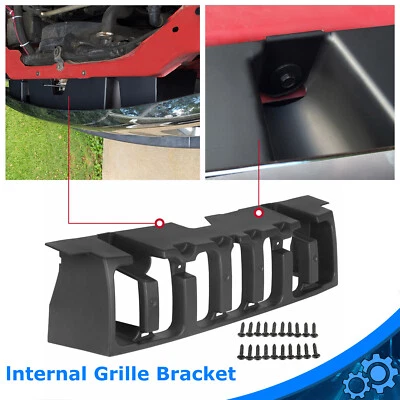 New Grille Bracket Grill Fit Hummer H3 H3T 06-10 Replace FOR HU1207100 15834198 - Image 1 of 4