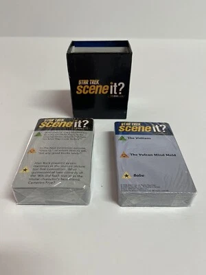Star Trek Scene It DVD Board Game Replacement Pieces: 144 Trivia Cards BRAND NEW - Image 1 of 4