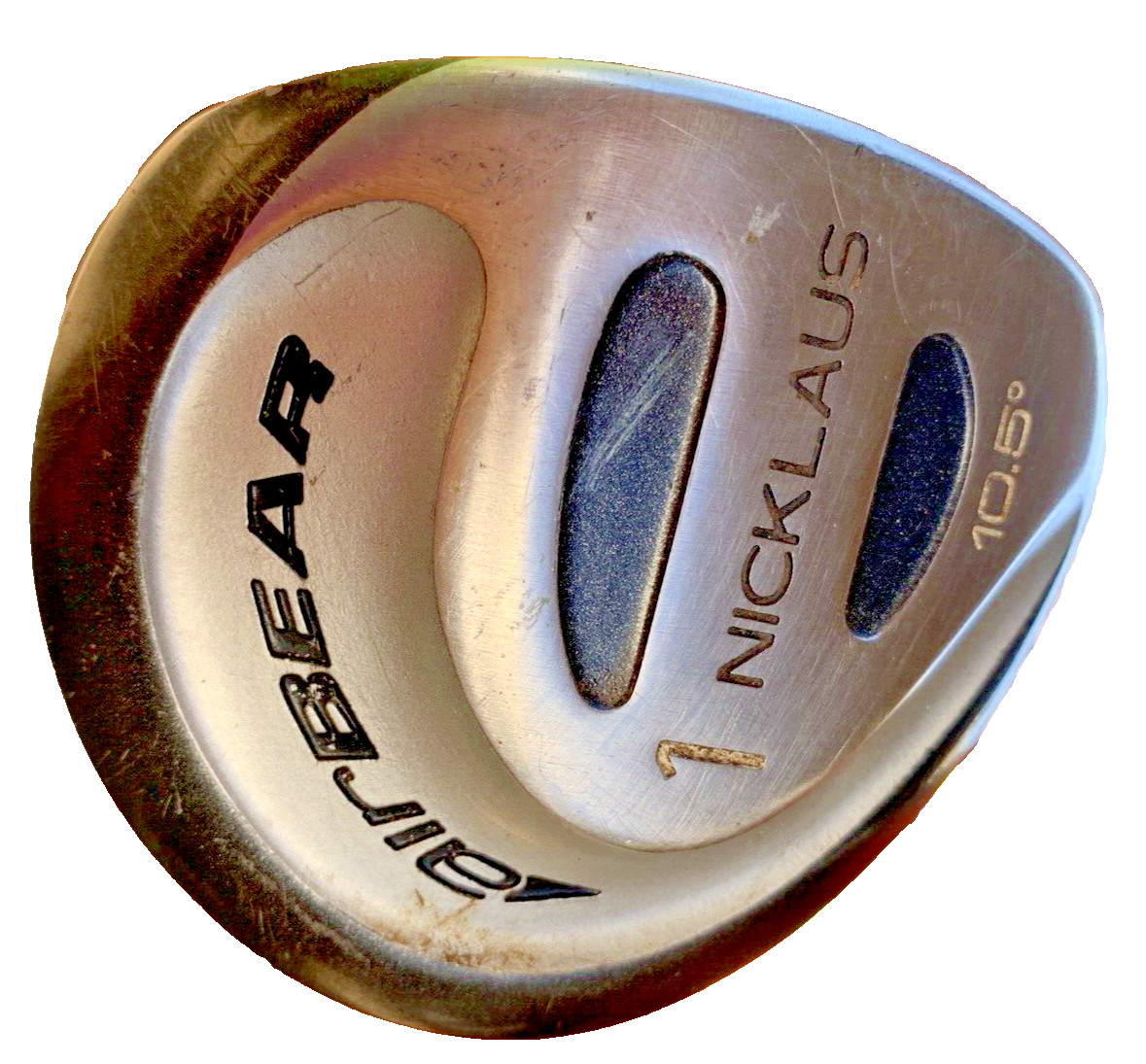 幻のNICKLAUS airBEAR OFFSET アイアン 5S USA製 Nicklaus Air Bear Mens Irons #3,4,5 RH Offset Krankshaft