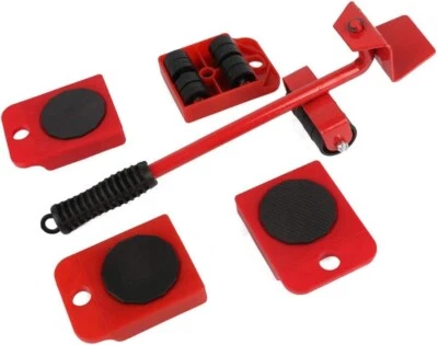 Furniture Lifter Easy to Move Slider 5 Piece Mobile Tool Set Heavy Furniture Kit - Image 1 of 4