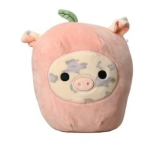 Squishmallows 8" Rosie The Pig In Peach Costume Fruit Squad Kellytoy NWT - Picture 1 of 1