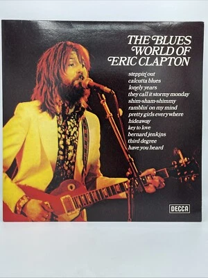 The Blues World Of Eric Clapton - 12" LP Vinyl Record EX/EX - Image 1 of 4