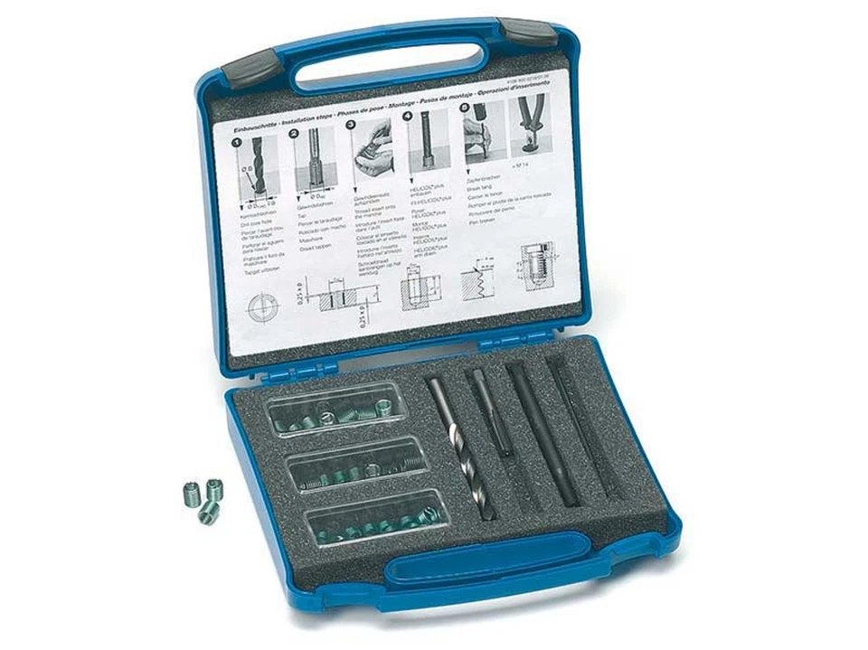 Gewindereparatur Helicoil plus M8 Reparatur-set