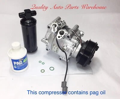 Compressor CA remanufaturado + novo secador para 1995-1996 Honda Prelude com garantia - Imagem 1 de 2