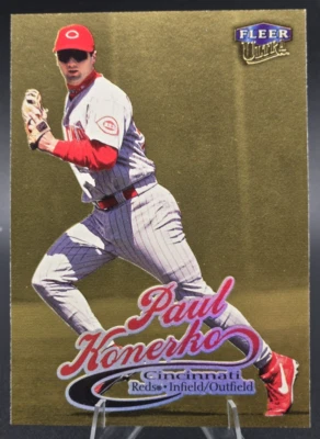 Fleer Ultra Gold Medallion 1999 Paul Konerko #138G Reds Foto 1 de 3
