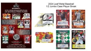 Josue De Paula – Los Angeles Dodgers 2024 Leaf Metal Jumbo 1/2 Case Player Break - Picture 1 of 1