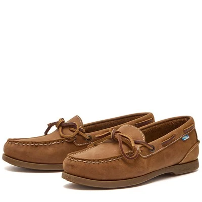 Chatham Women's Olivia G2 Deck Shoes - Walnut/Seahorse