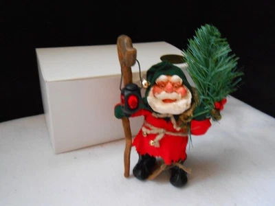 Simpich Character Dolls ELVES/ELF "Klause" ~ Santa w/ tree/staff w/lantern ~NIB - Image 1 of 4
