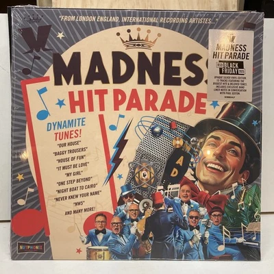 Madness - Hit Parade - Best Of - RSD Black Friday Record Store Day Silver Vinyl - Image 1 of 2